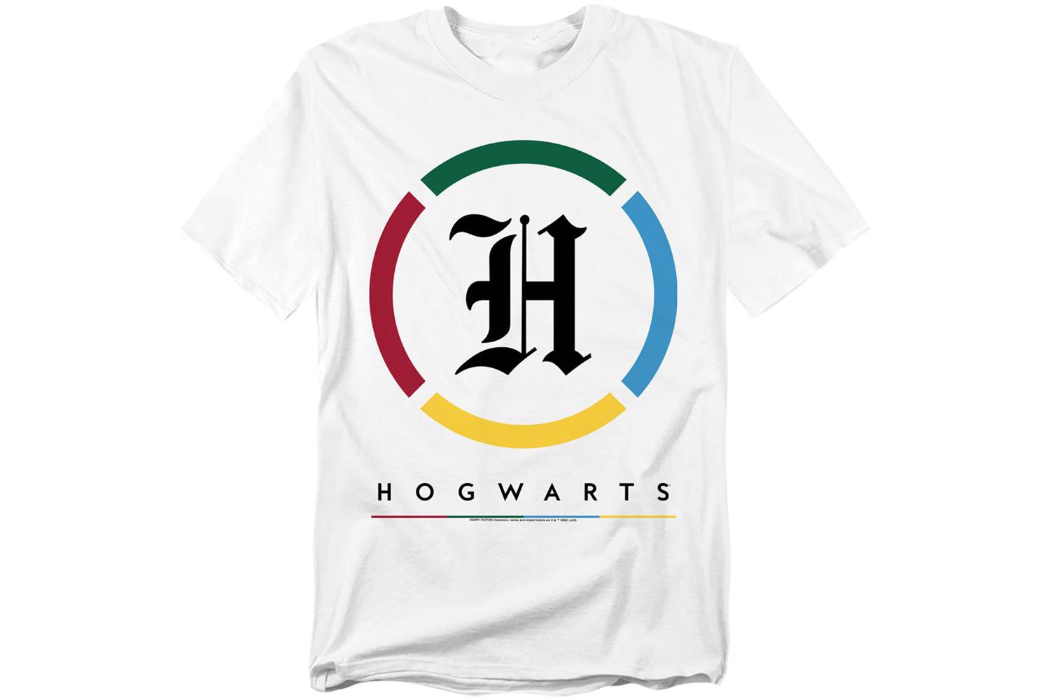 Men's Hogwarts Old English H Logo T Shirt
