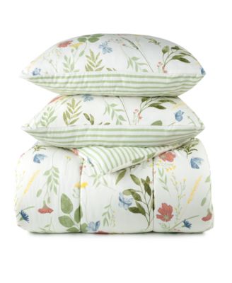 Wispy Floral 3-Pc. Comforter Sets
