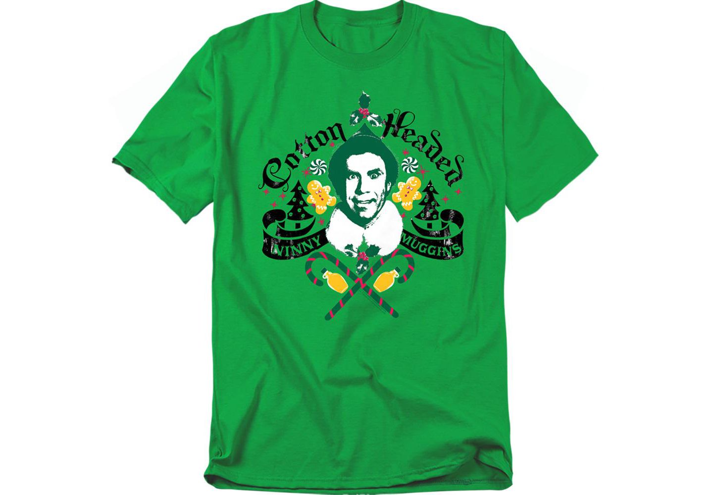 Мужская футболка Elf Buddy Cottonheaded Ninnymuggins, цвет: Зелёный — фото 1