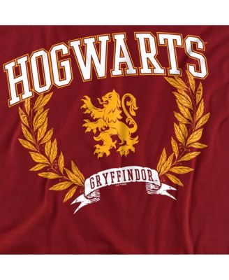 Men's Hogwarts Arched Gryffindor Leaves T Shirt