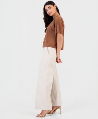 Petite High-Rise Cargo Pants
