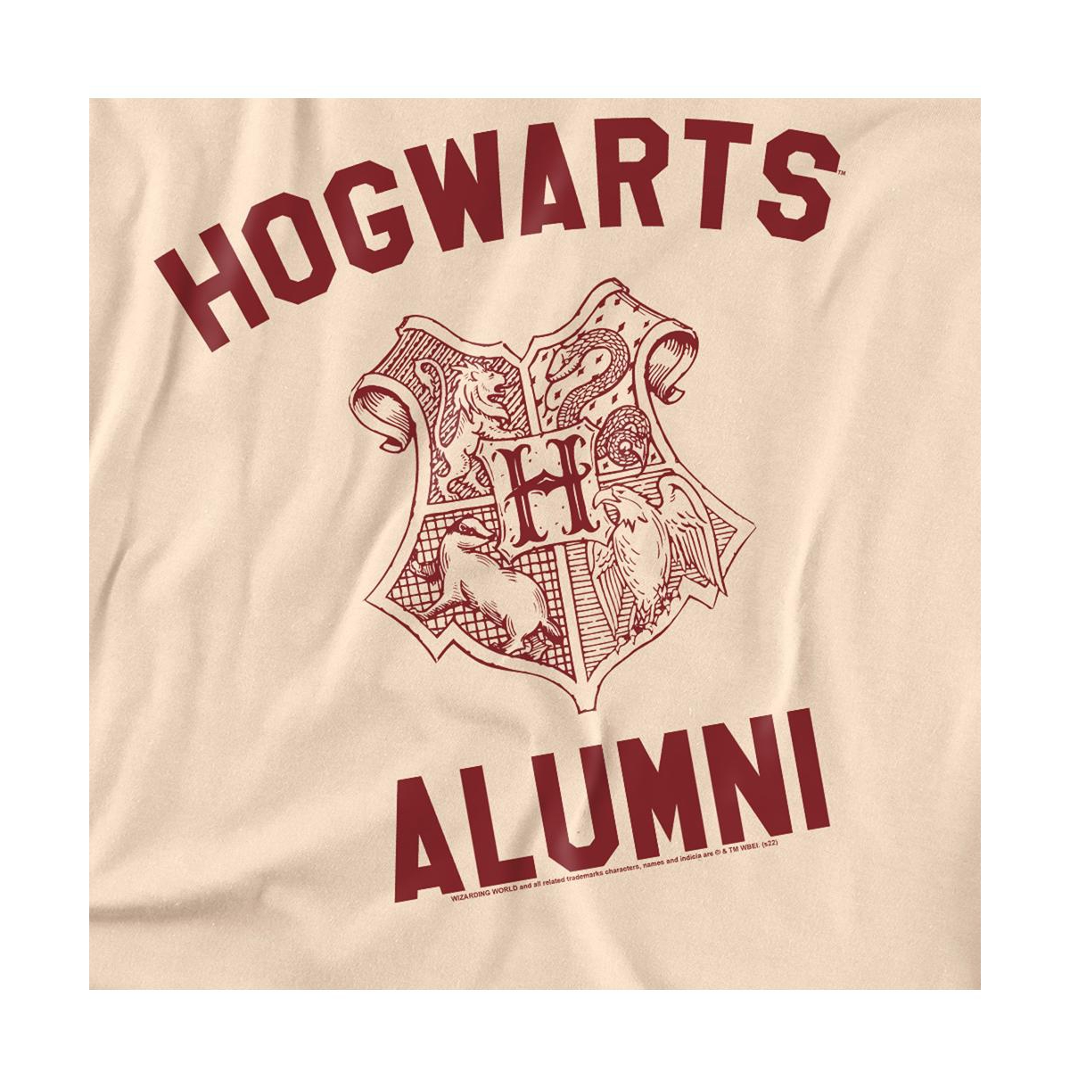 Harry Potter Men's Hogarts Alumni Collegiate T Shirt