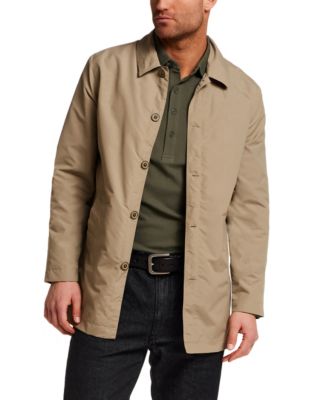 Men's Hip Length Trench Coat