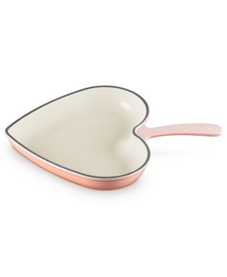 Enameled Cast Iron 2-Quart Traditional Heart Skillet