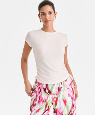 Women's Short Sleeve Side-Cinch T-Shirt