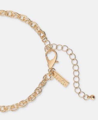 Chain Tassel Lariat Necklace, 28" + 3" extender