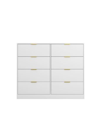  8-Drawer Dresser for Bedroom, Modern Wood Chest