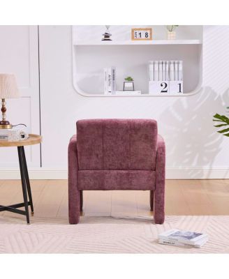 Modern Minimalist Single Armchair for Living Room, Bedroom, Office