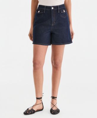 Women's High Waist Denim Shorts