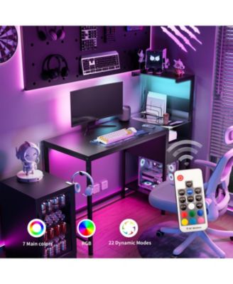 Multi-Functional Computer Desk with Power & Storage