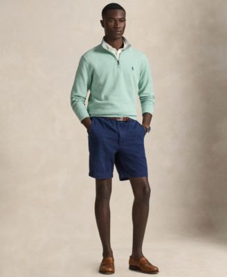 Men's Quarter-Zip Pull-On Sweater