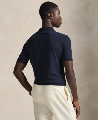 Men's Polo-Collar Sweater