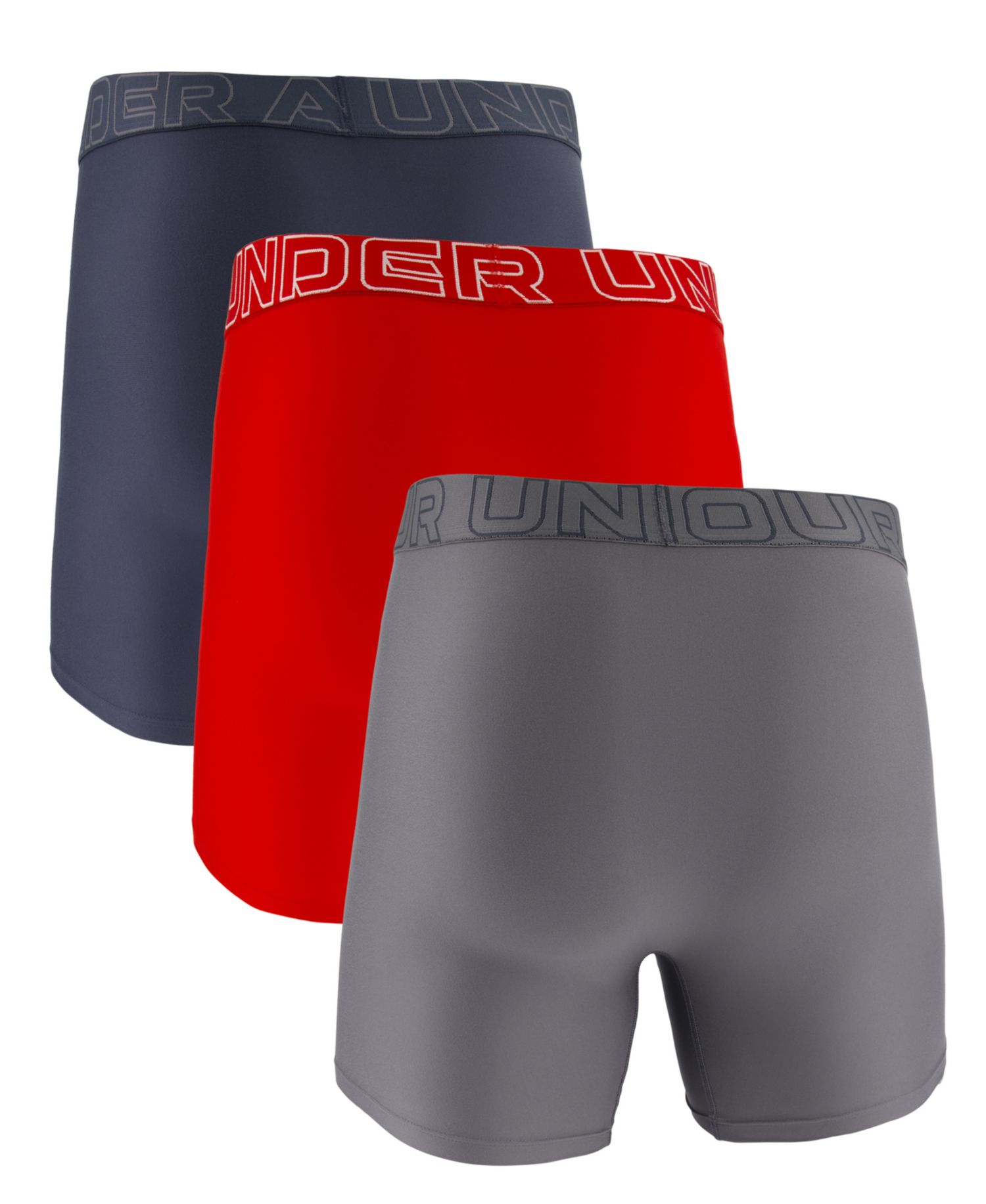 Men's Boxerjock Performance Tech Solid Boxer Briefs, 3-Pack