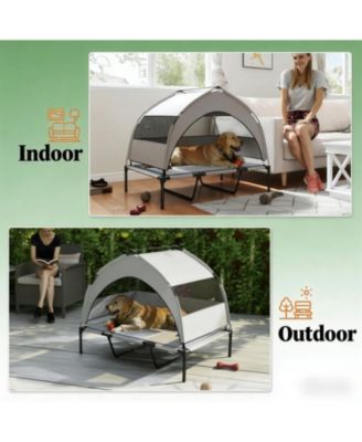 Elevated Portable Dog Cot for Outdoor