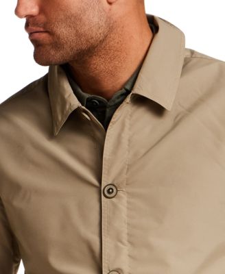 Men's Hip Length Trench Coat