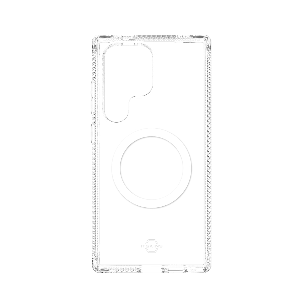 ITSkins Hybrid_R Clear MagSafe Case for Samsung Galaxy S25 Ultra