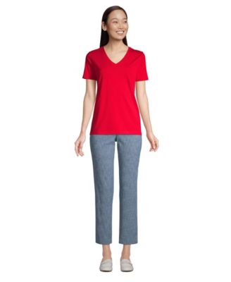 Women's Tall Supima Cotton V-Neck T-Shirt