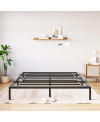 12 Inch Bed Frame No Box Spring Needed, Heavy Duty Metal Platform Bed Frame Size for Bedroom Easy Assembly, Noise Free