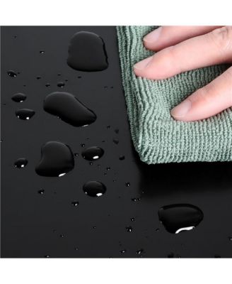 Louvered Door 4-Tier Shoe Storage Cabinet Closed Shoes Rack 