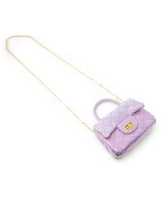 Girls Classic Sparkle Top Handle Handbag