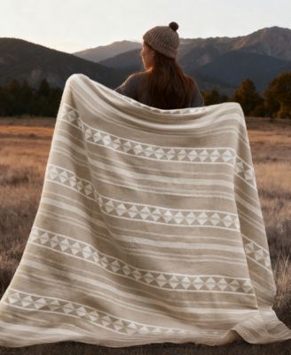 Alberta Cotton Blend Breathable Blanket, Twin