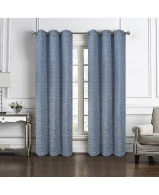 38" x 84" Polyester Roman Jacquard Premium Grommet Panel Pair