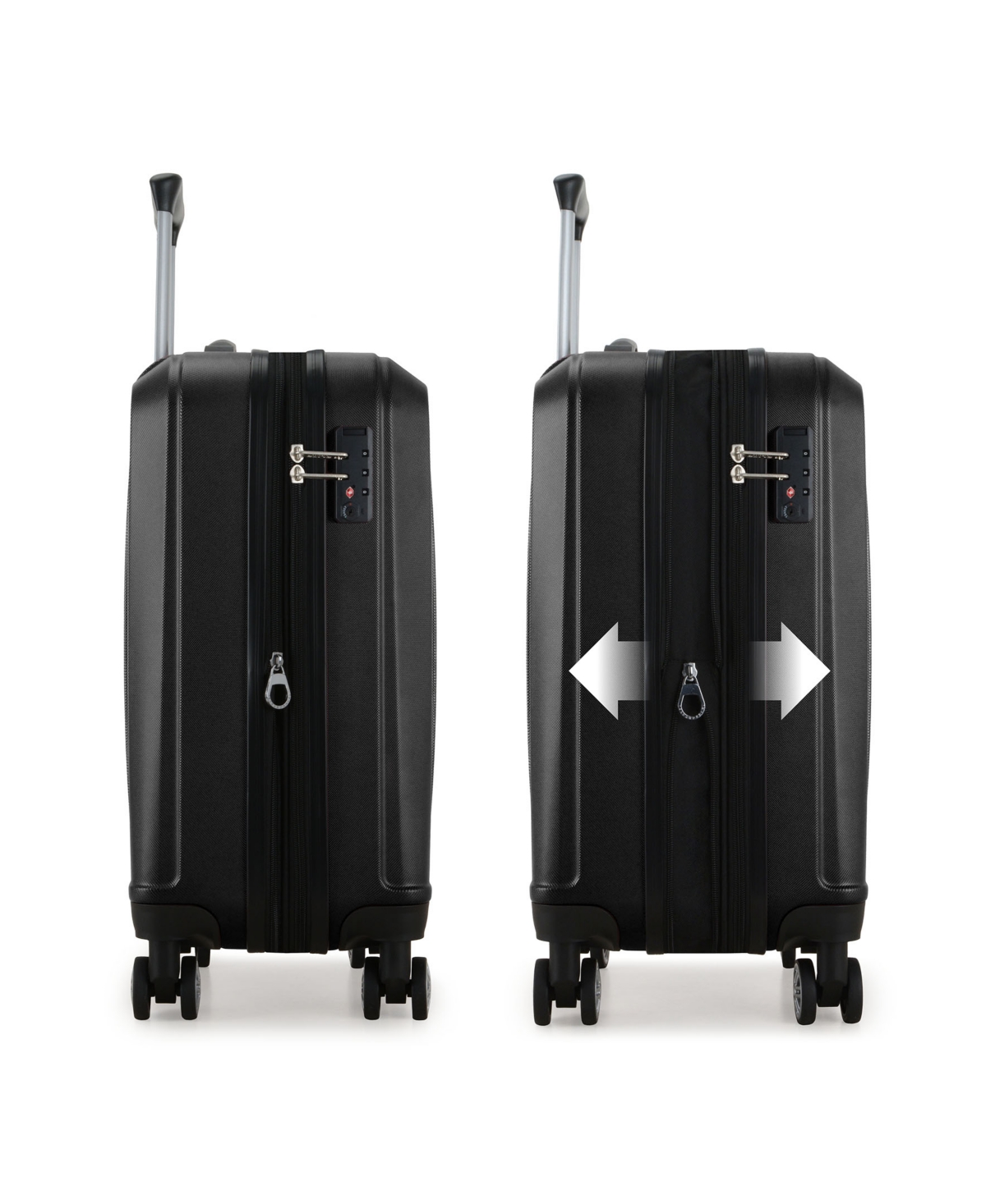 Elite Luggage Dori Medium Carry-on Hardshell Expandable Spinner Suitcase