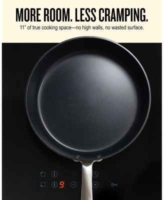 ALVA Maestro Nonstick Ceramic Frying Pan 3-Piece Set - Easy to Clean, Oven Safe and Made without PFAS, PFOA & PTFE