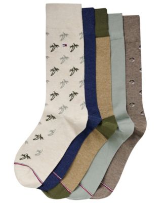 Men's Dress Soft Stretch Crew Socks, 5-Pack