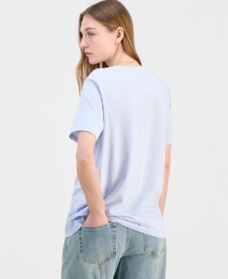 Juniors' Stitch Aloha Mineral Wash Graphic T-Shirt