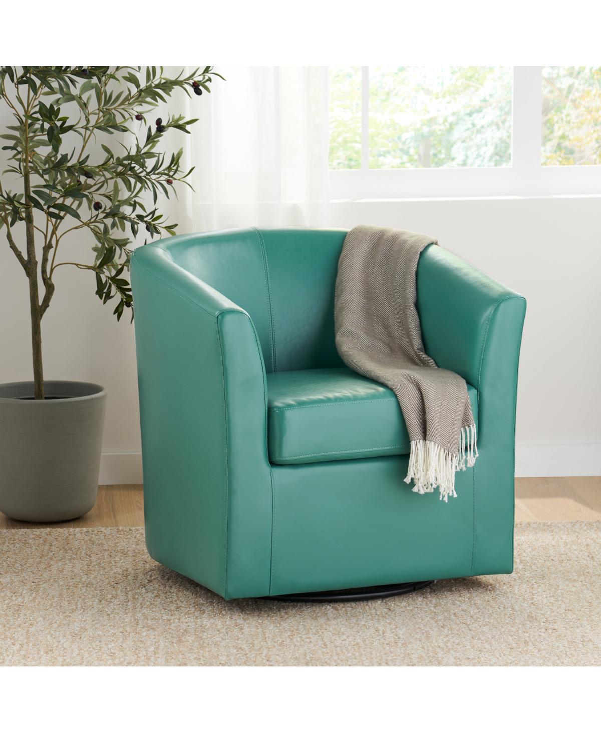 Streamdale Furniture Corley Club Chair: Swivel Barrel Chair