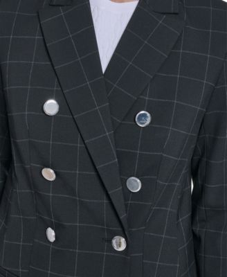 Petite Double-Breasted Blazer