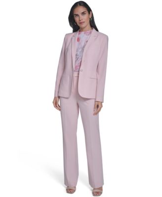 Petite One-Button Blazer