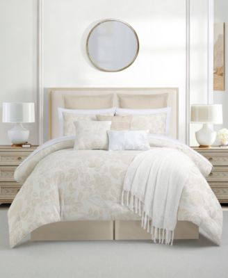 Macy's Jenna Floral 14-Pc. Comforter Set, Queen