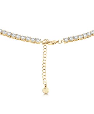 Cubic Zirconia Tennis Necklace