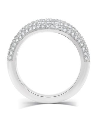 Cubic Zirconia Paved Ring