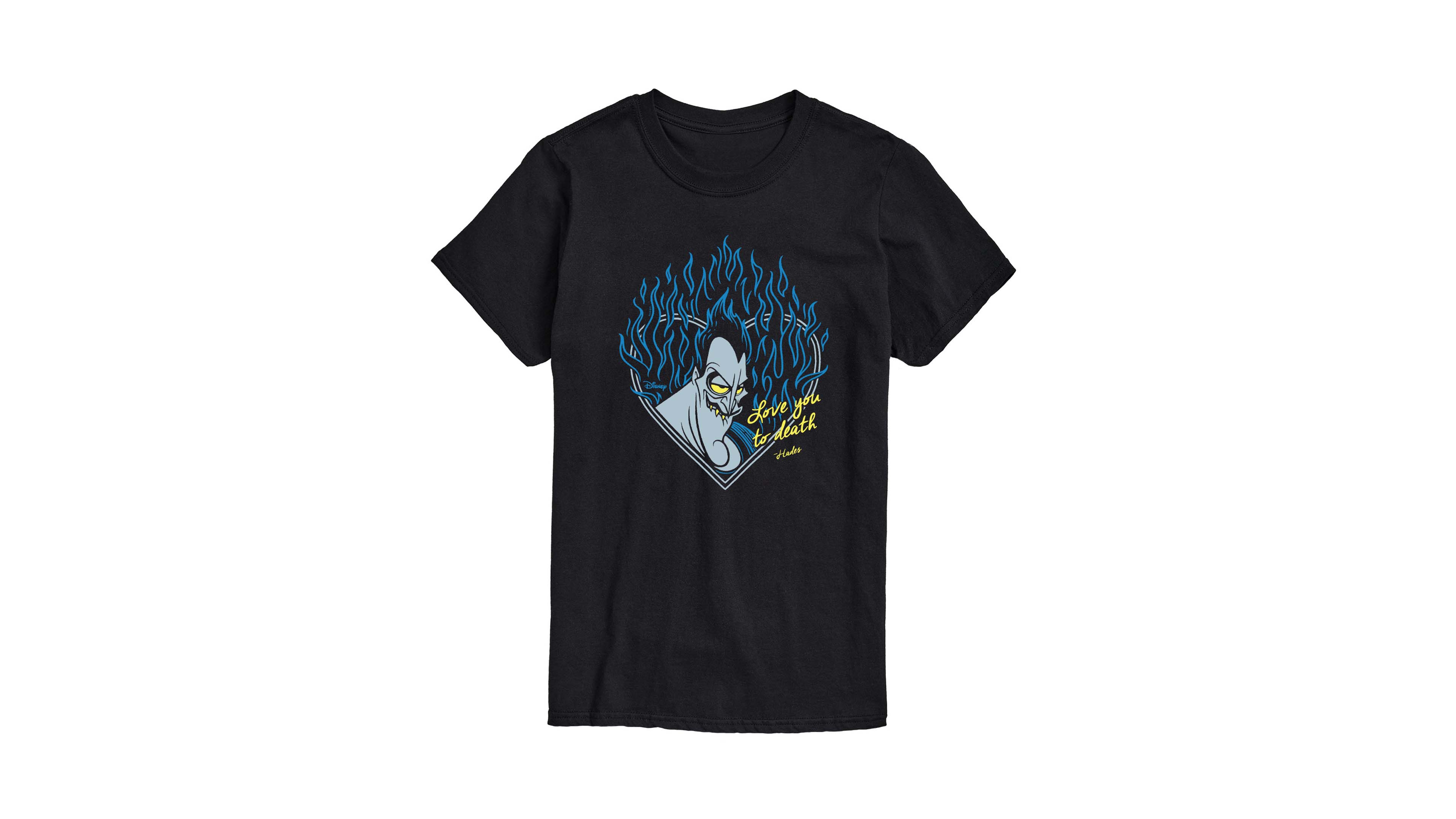 Airwaves Men's Disney Villains Love You To Death Printed Short-Sleeve Graphic T-Shirt
