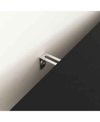 Modern 8-Drawer Dresser Chest, Wide Wood Chest with Gold Handle