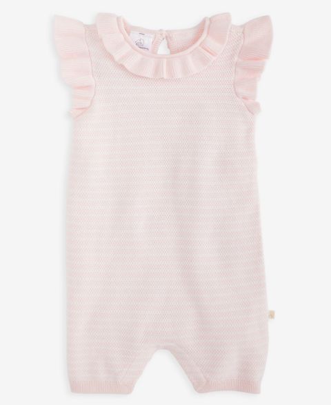 Комбинезон First Impressions Striped Cotton Knit Romper для девочек-малышей