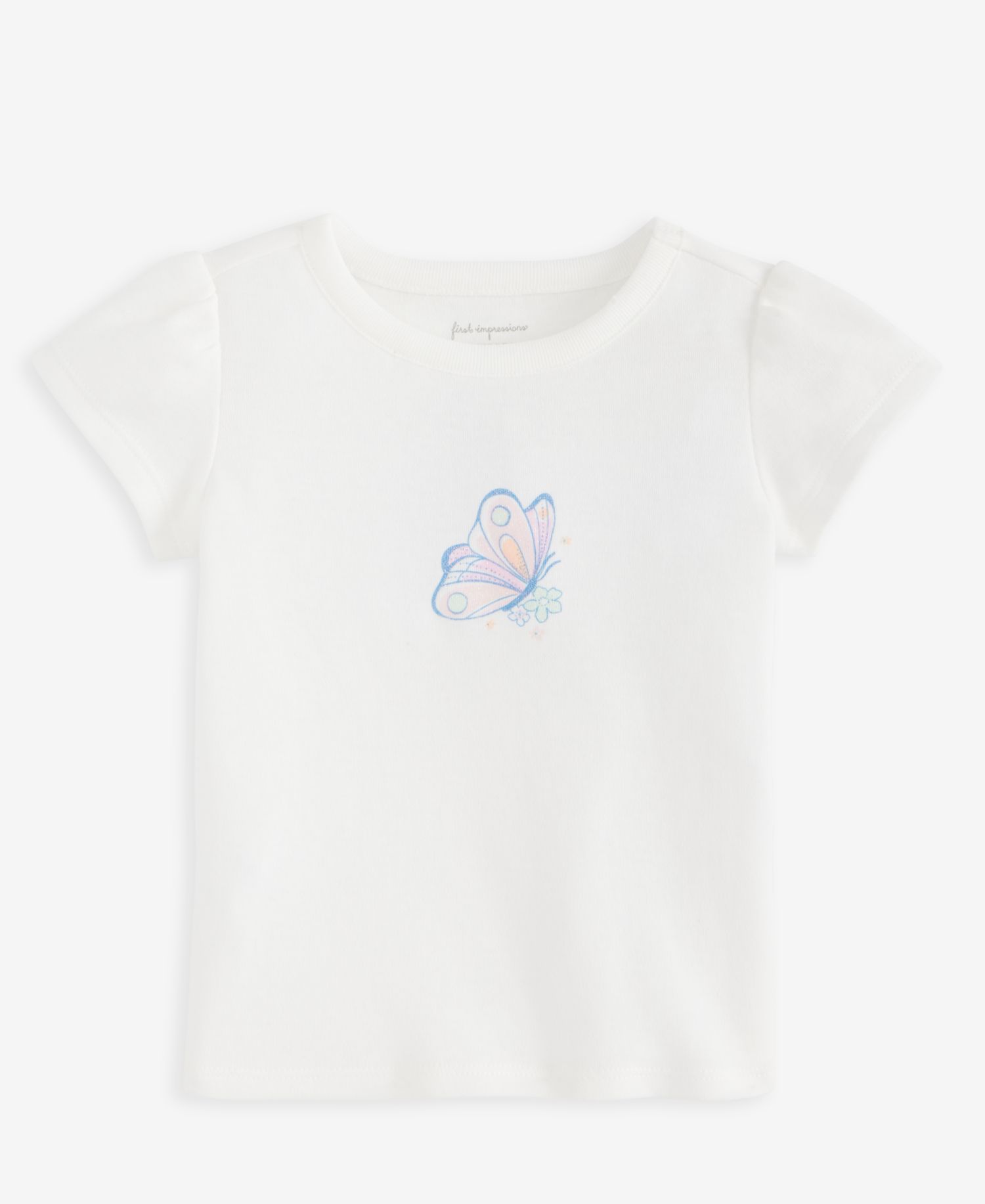 Baby Girls' 3M-24M Mix and Match Butterfly T-Shirt