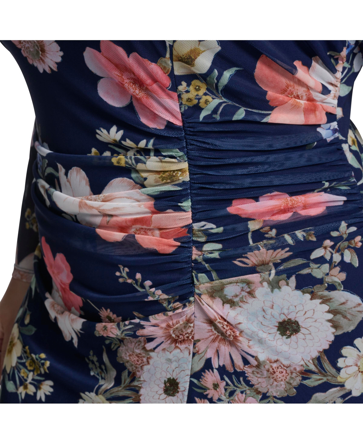 Vince Camuto Plus Printed Crewneck Dress