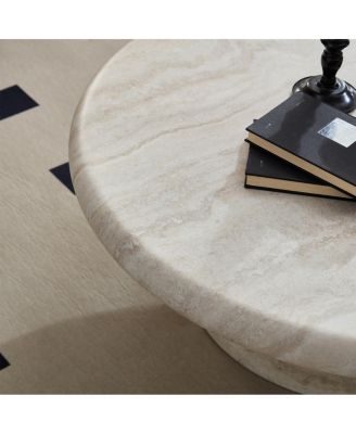 Modern Round Coffee Table, Perfect for Living Room Decor