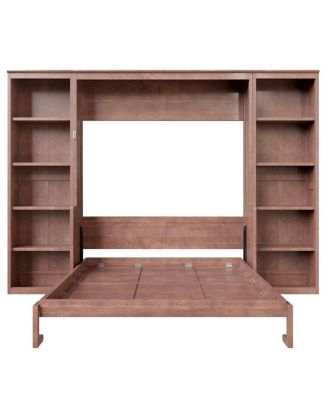 Murphy Bed with Desk and Bookshelf