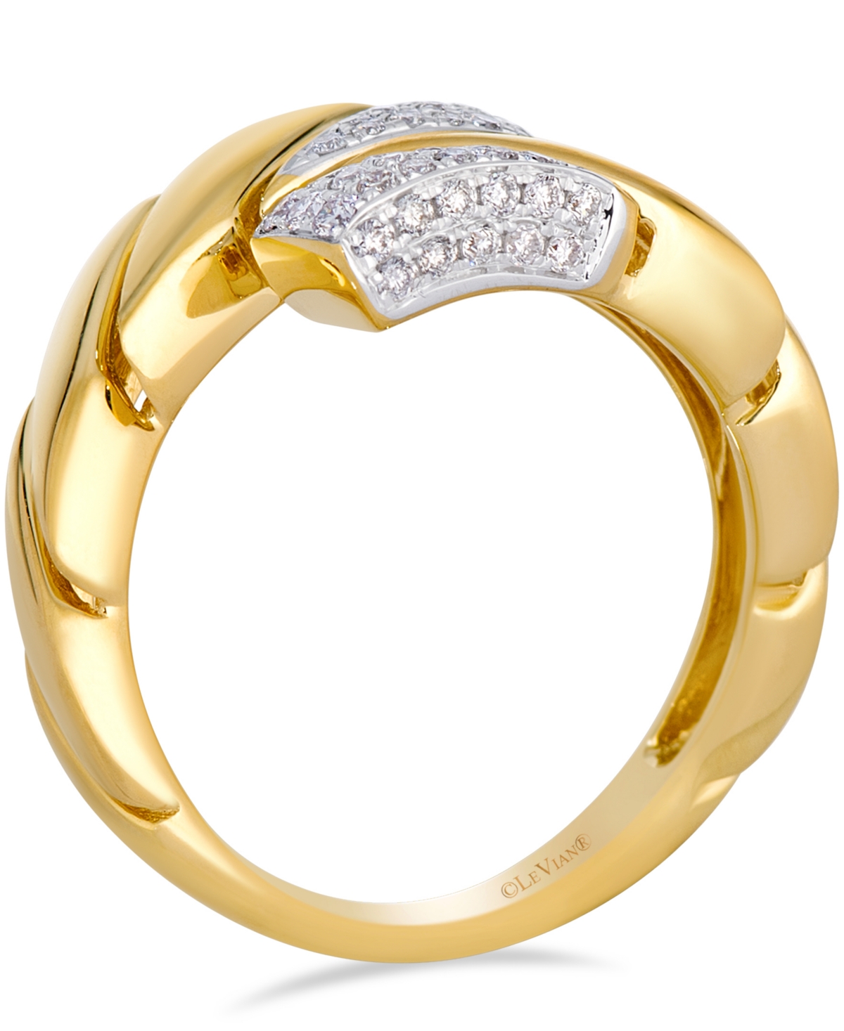 Le Vian Vanilla Diamond (0.23 ct. t.w.) Ring in 14k Honey Gold