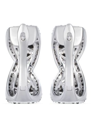 Chocolate Diamond (1.53 ct. t.w.) & Vanilla Diamond (0.56 ct. t.w.) Earrings in 14k Vanilla Gold