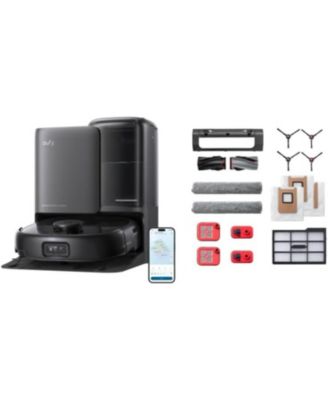 E25 Omni Robot Vacuum Self-Cleaning All-in-One Station + Official Replacement Parts Kit