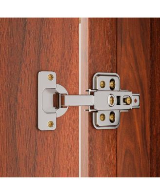 72" Modern Fluted Wood Kitchen Pantry Cabinet with 6 Shelves