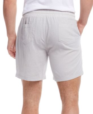 Men's Regular-Fit Linen Shorts