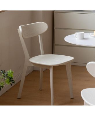  Solid Oak Dining Chair - Made in North America (47.5  55.5  78cm)