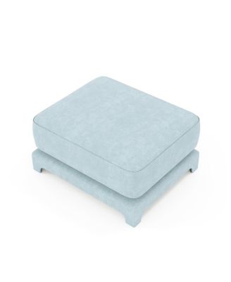 Exquisite Chenille Sofa with Tufted Arms and Lumbar Support